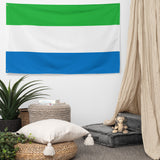 Sierra Leone Leonean Flag Wall Decor Art Print Banner Gift Ideas