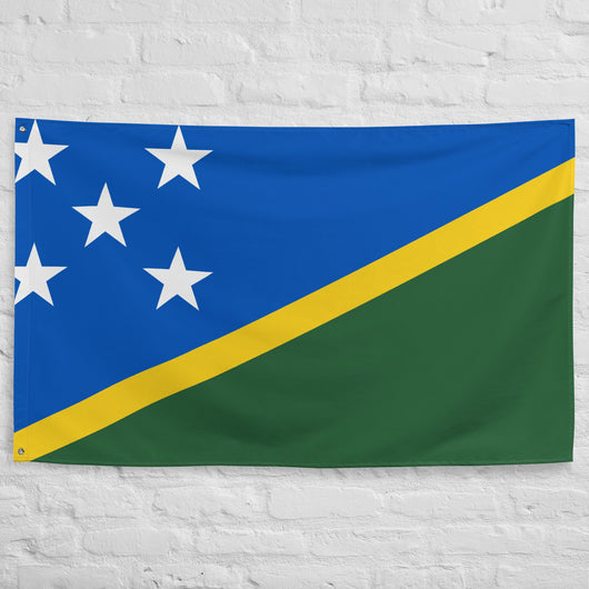 Solomon Islands Flag Wall Decor Art Print Banner Gift Ideas