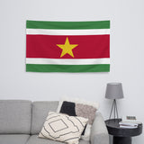 Suriname  Surinamese Flag Wall Decor Art Print Banner Gift Ideas