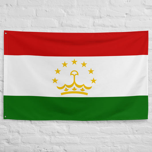 Tajikistan Tajik Flag Wall Decor Art Print Banner Gift Ideas