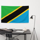 Tanzania Tanzanian Flag Wall Decor Art Print Banner Gift Ideas