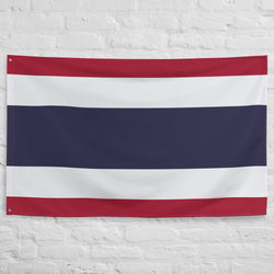 Thailand Thai Flag Wall Decor Art Print Banner Gift Ideas