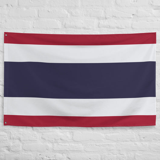 Thailand Thai Flag Wall Decor Art Print Banner Gift Ideas
