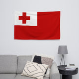 Tonga Tongan Flag Wall Decor Art Print Banner Gift Ideas