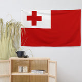 Tonga Tongan Flag Wall Decor Art Print Banner Gift Ideas