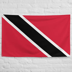 Trinidad and Tobago Trinidadian Flag Wall Decor Art Print Banner Gift Ideas