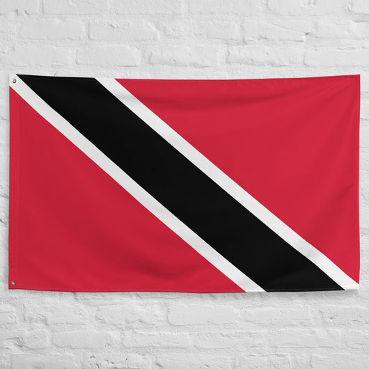 Trinidad and Tobago Trinidadian Flag Wall Decor Art Print Banner Gift Ideas