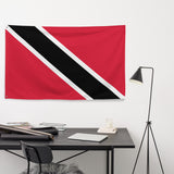 Trinidad and Tobago Trinidadian Flag Wall Decor Art Print Banner Gift Ideas