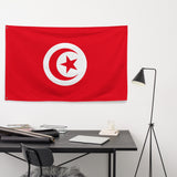 Tunisia Tunisian Flag Wall Decor Art Print Banner Gift Ideas