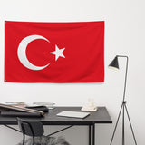 Türkiye Turkish Flag Wall Decor Art Print Banner Gift Ideas