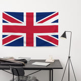 United Kingdom British Flag Wall Decor Art Print Banner Gift Ideas