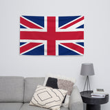 United Kingdom British Flag Wall Decor Art Print Banner Gift Ideas