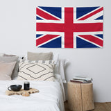 United Kingdom British Flag Wall Decor Art Print Banner Gift Ideas