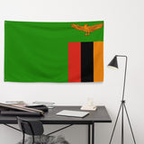 Zambia Zambian Flag Wall Decor Art Print Banner Gift Ideas