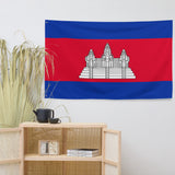 Cambodia Cambodian Flag Wall Decor Art Print Banner Gift Ideas