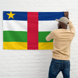 Central African Republic Flag Wall Decor Art Print Banner Gift Ideas