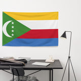 Comoros Flag Wall Decor Art Print Banner Gift Ideas