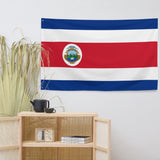 Costa Rica Rican Flag Wall Decor Art Print Banner Gift Ideas