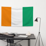 Ivory Coast Flag Wall Decor Art Print Banner Gift Ideas