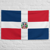 Dominican Republic República Dominicana Flag Wall Decor Art Print Banner Gift Ideas