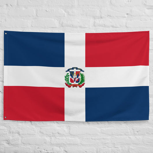 Dominican Republic República Dominicana Flag Wall Decor Art Print Banner Gift Ideas