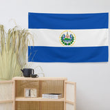 El Salvador Salvadoran Flag Wall Decor Art Print Banner Gift Ideas