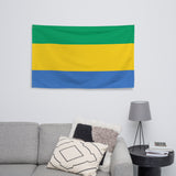 Gabon Gabonese Flag Wall Decor Art Print Banner Gift Ideas