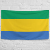 Gabon Gabonese Flag Wall Decor Art Print Banner Gift Ideas