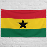 Ghana Ghanaian Flag Wall Decor Art Print Banner Gift Ideas
