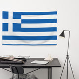Greece Greek Flag Wall Decor Art Print Banner Gift Ideas