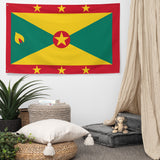Grenada Grenadian Flag Wall Decor Art Print Banner Gift Ideas