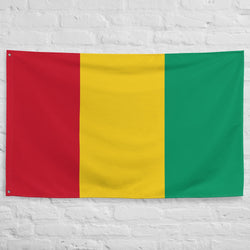 Guinea Guinean Flag Wall Decor Art Print Banner Gift Ideas