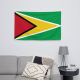 Guyana Guyanese Flag Wall Decor Art Print Banner Gift Ideas