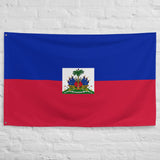 Haiti Haitian Flag Wall Decor Art Print Banner Gift Ideas