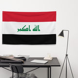 Iraq Iraqi Flag Wall Decor Art Print Banner Gift Ideas