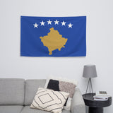 Kosovo Kosovar Flag Wall Decor Art Print Banner Gift Ideas