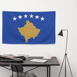 Kosovo Kosovar Flag Wall Decor Art Print Banner Gift Ideas