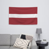 Latvia Latvian Flag Wall Decor Art Print Banner Gift Ideas