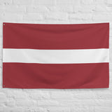 Latvia Latvian Flag Wall Decor Art Print Banner Gift Ideas