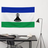 Lesotho Basotho Flag Wall Decor Art Print Banner Gift Ideas