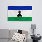 Lesotho Basotho Flag Wall Decor Art Print Banner Gift Ideas