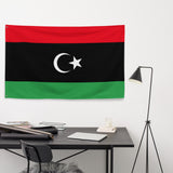 Libya Libyan Flag Wall Decor Art Print Banner Gift Ideas