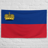 Liechtenstein Liechtensteiner Flag Wall Decor Art Print Banner Gift Ideas