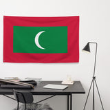 Maldives Maldivian Flag Wall Decor Art Print Banner Gift Ideas
