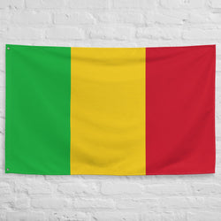 Mali Malian Flag Wall Decor Art Print Banner Gift Ideas