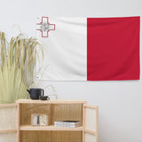 Malta Maltese Flag Wall Decor Art Print Banner Gift Ideas