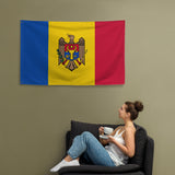 Moldova Moldovan Flag Wall Decor Art Print Banner Gift Ideas