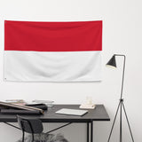 Monaco Flag Wall Decor Art Print Banner Gift Ideas
