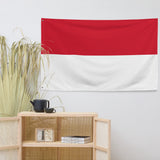 Monaco Flag Wall Decor Art Print Banner Gift Ideas
