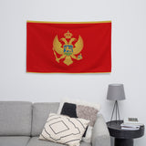 Montenegro Montenegrin Flag Wall Decor Art Print Banner Gift Ideas